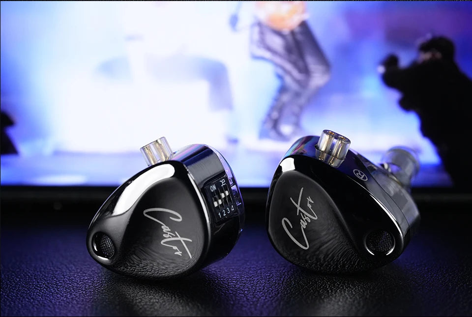 KZ Castor-auriculares intrauditivos con cable