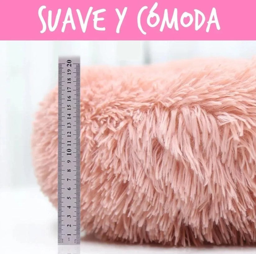 Cama Antiestrés para Mascotas 60cm: ¡Confort y Calma para tu Compañero!