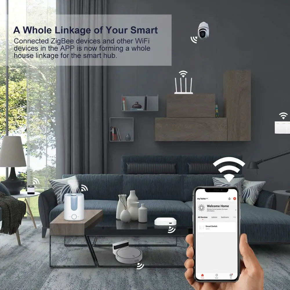 Hub Inteligente Tuya ZigBee 3.0 – El Cerebro de tu Hogar Smart