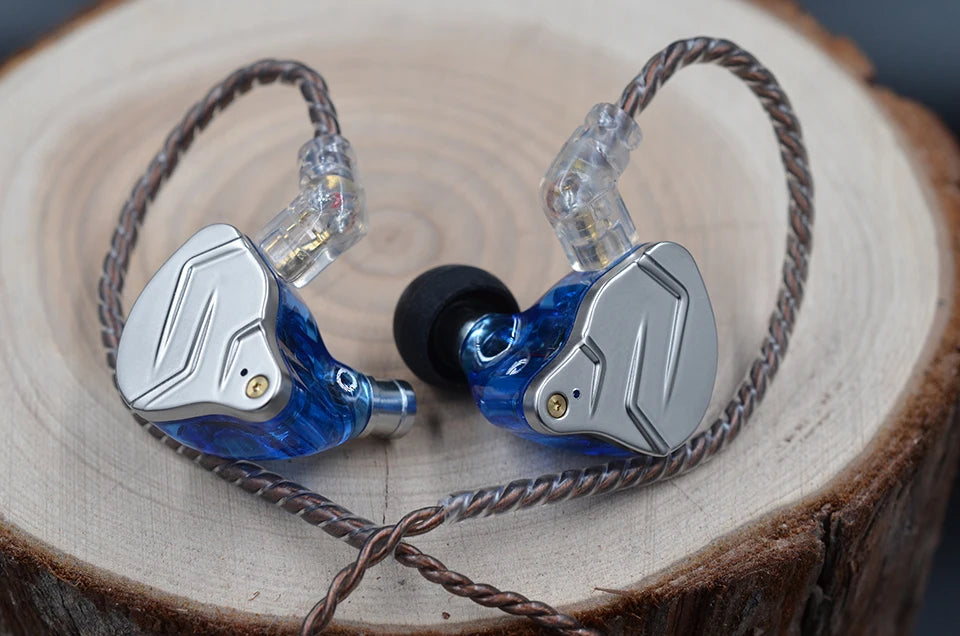 In Ears KZ ZSN Pro auriculares de Metal, 1BA 1DD + tecnología híbrida