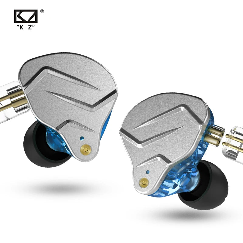 In Ears KZ ZSN Pro auriculares de Metal, 1BA 1DD + tecnología híbrida