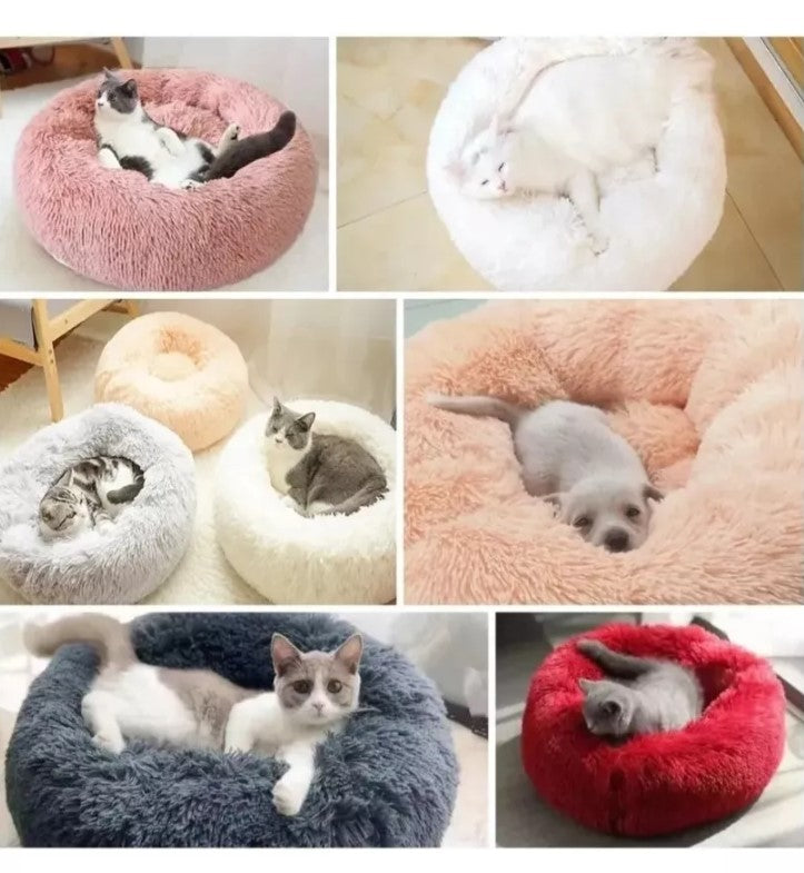 Cama Antiestrés para Mascotas 60cm: ¡Confort y Calma para tu Compañero!