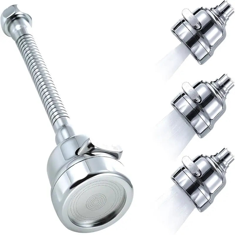 Adaptador universal para grifo de cocina de 2/3 modos 360