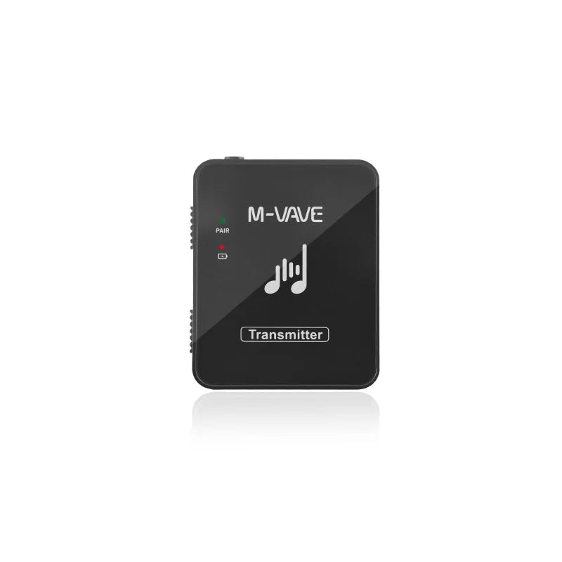 Sistema de transmisión de Monitor de auriculares inalámbricos, M-VAVE, 2,4 GHz, transmisor y receptor recargable.