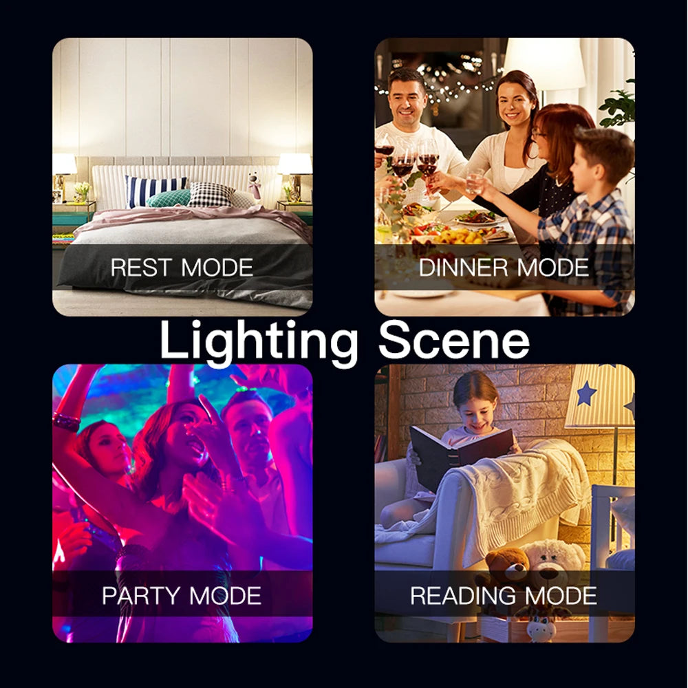 Bombillas Inteligentes GU10 MOES Tuya – Pack WiFi o ZigBee (RGB + C/W)