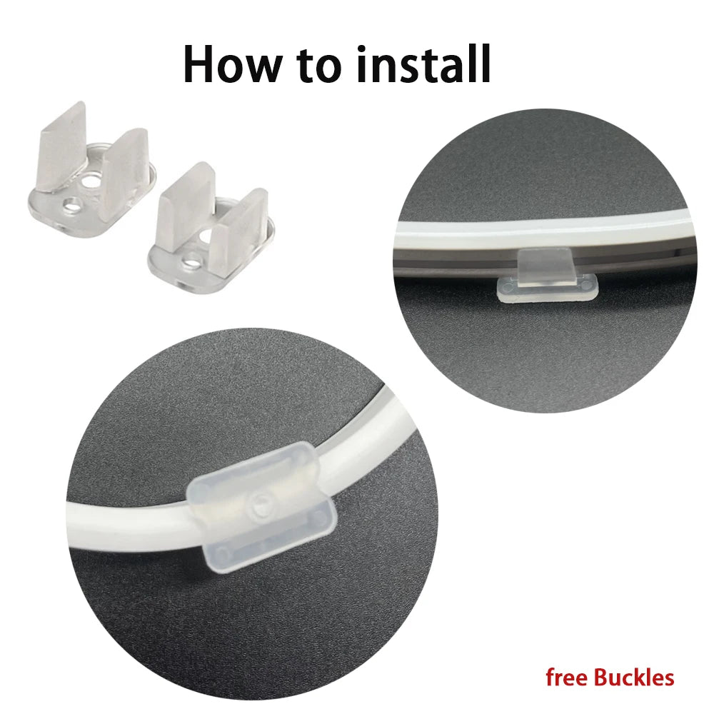 Tira de LED de Neón Inteligente ZigBee 3.0 RGB DC12V – Tuya