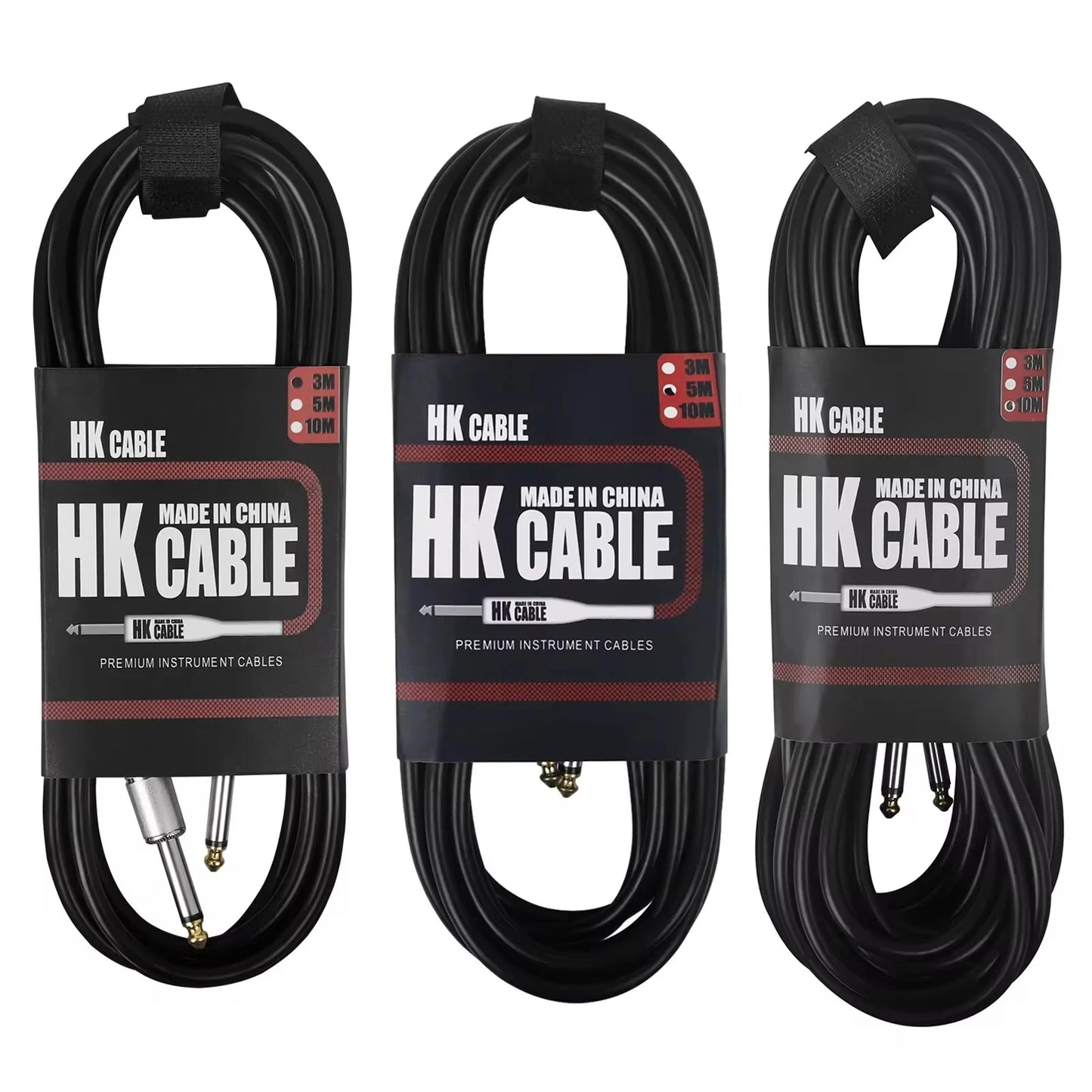 Cable de conexión para accesorios de guitarra eléctrica.