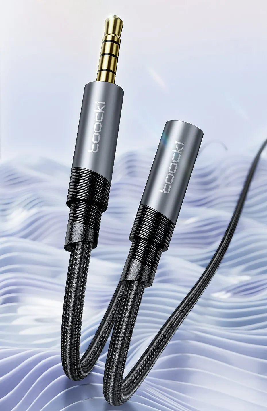 Cable de extensión de Audio 3,5, conector macho a hembra de 3,5mm para altavoces