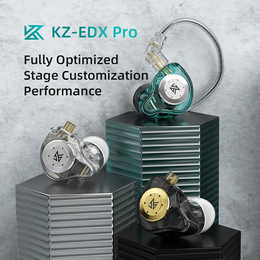 In Ears KZ EDX pro auriculares con Monitor de graves