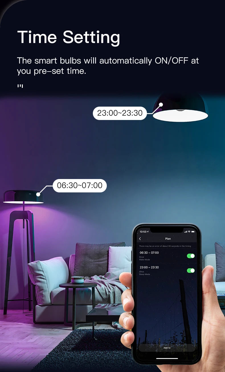 Bombillas Inteligentes GU10 MOES Tuya – Pack WiFi o ZigBee (RGB + C/W)