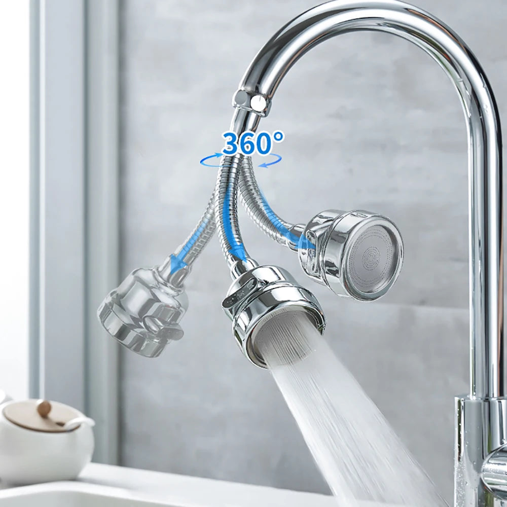 Adaptador universal para grifo de cocina de 2/3 modos 360