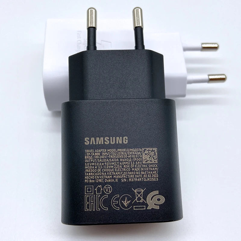 Samsung Cargador superrápido Usb tipo C, 25W