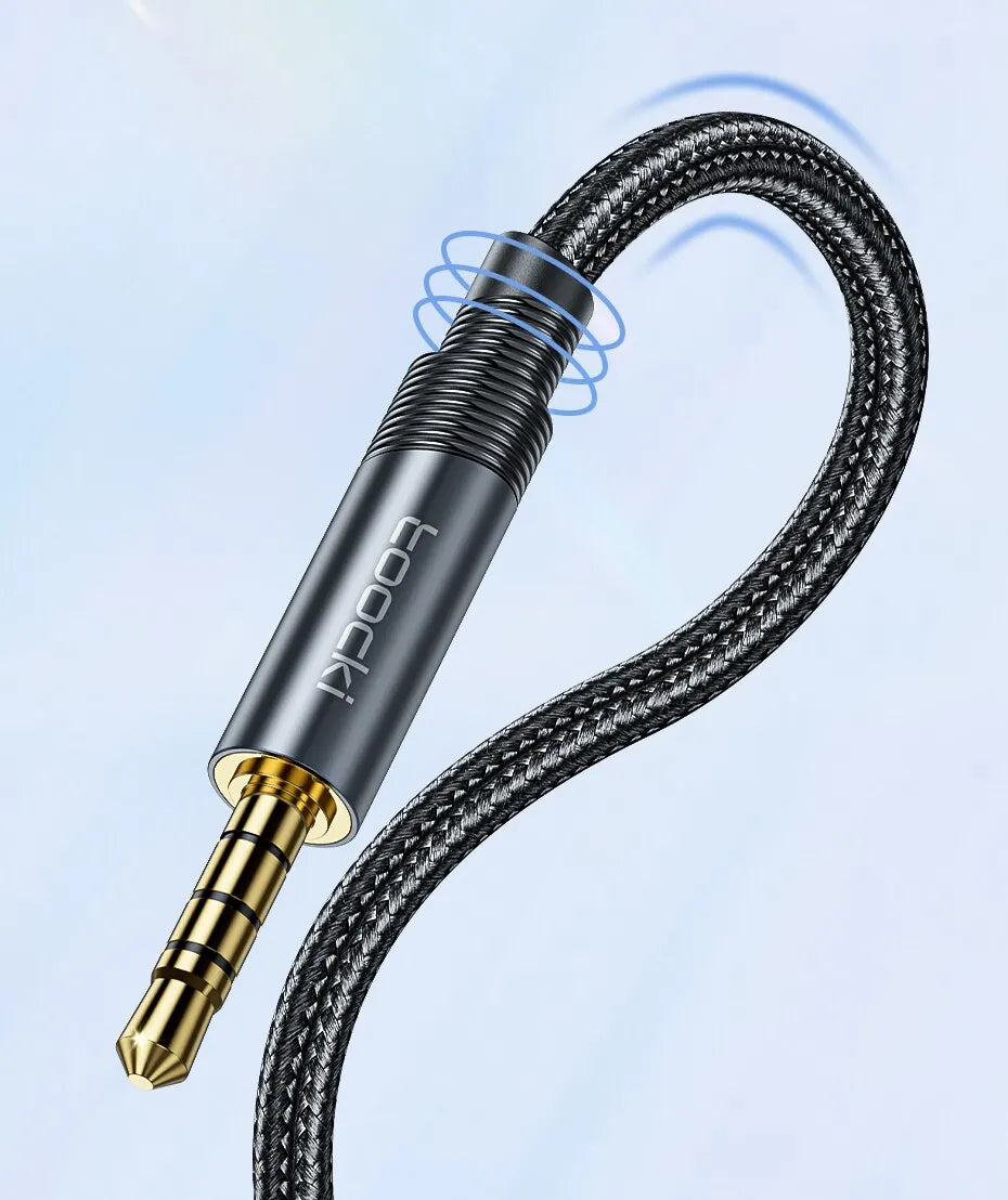 Cable de extensión de Audio 3,5, conector macho a hembra de 3,5mm para altavoces