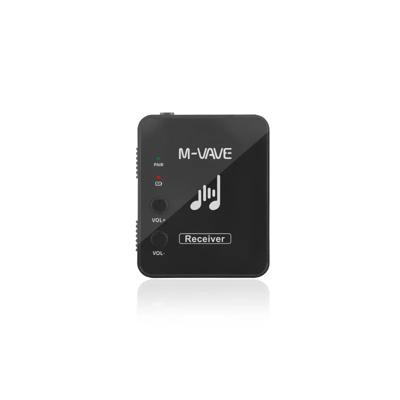 Sistema de transmisión de Monitor de auriculares inalámbricos, M-VAVE, 2,4 GHz, transmisor y receptor recargable.