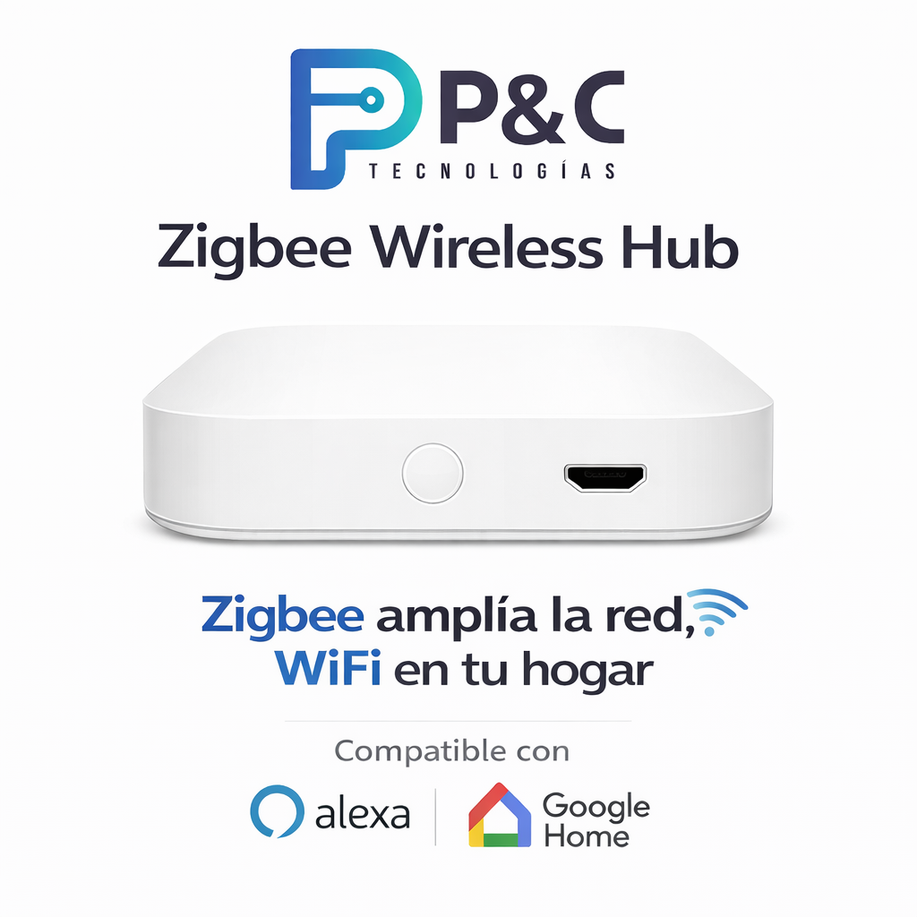 Hub Inteligente Tuya ZigBee 3.0 – El Cerebro de tu Hogar Smart